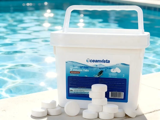 Say Goodbye to Cloudy Water! A Must-Have for American Pool Owners: A Complete Guide to 5LBS 3-inch Individually Packed Chlorine Tablets