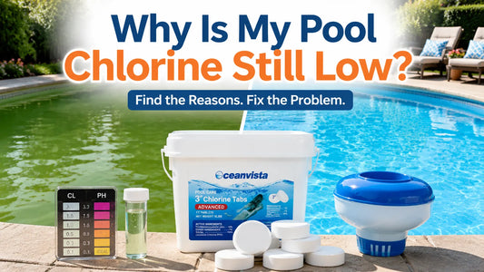 Why Is My Pool Chlorine Level Low Even After Adding Tablets?