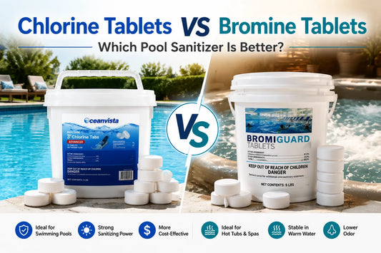 Chlorine Tablets vs Bromine Tablets: Which Pool Sanitizer Is Better?