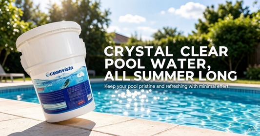 The Ultimate Pool Sanitizer: Pool Ocean Vista 50 lbs 3″ Individually Wrapped Chlorine Tablets