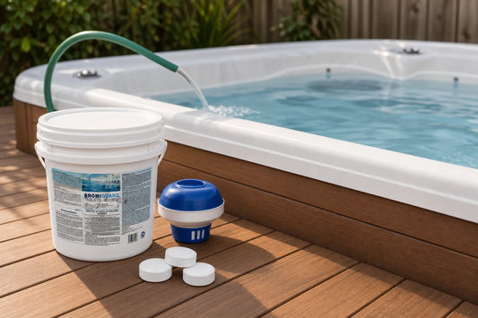 How to Restart a Bromine Hot Tub After Draining and Refilling