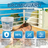 BROMIGUARD 4 LBS 1 inch Bromine Tablet for Spa, Hot Tubs or Swimming Pool
