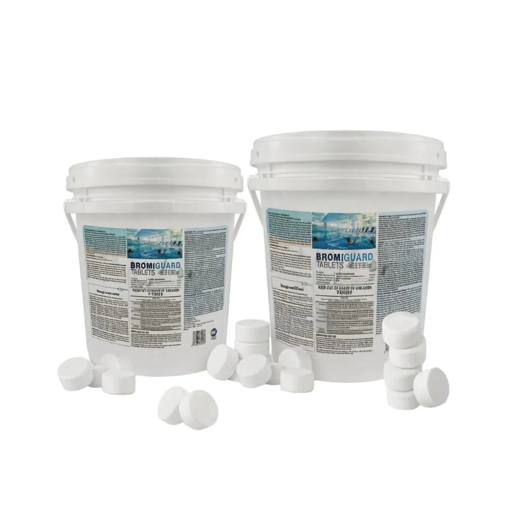 8 LBS 1 inch Chemical Sanitizer Bromine Tablets for Spa Hot Tub